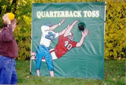 quarterback toss football game 114964692 Quarterback Toss