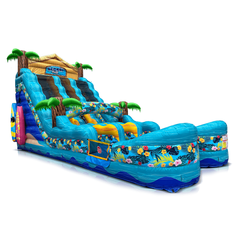 Beach Party 21’ Dual Lane Slide Beach Party 21’ Dual Lane Slide