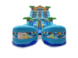Beach Party 21’ Dual Lane Slide beach20party20dual20front 1773853105 Beach Party 21’ Dual Lane Slide