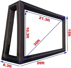 51GNBmdIKS. AC SX679 1788895784 Inflatable Movie Screen
